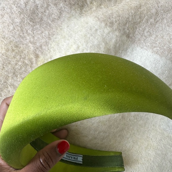 ? Authentic Prada Satin Padded Headband ?